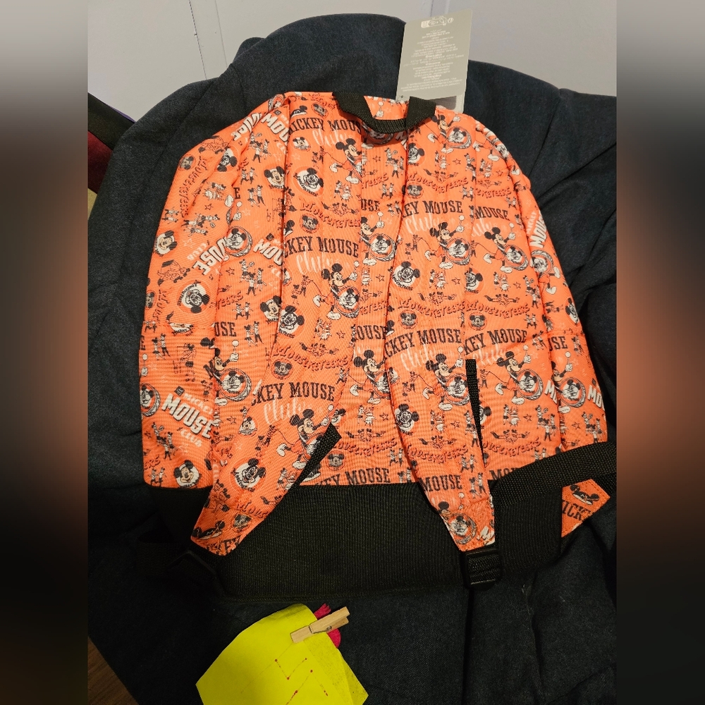 Disney Parks The Mickey Mouse Club Backpack NEW - Picture 5 of 9